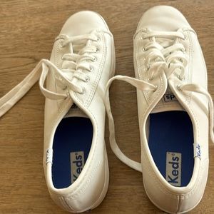 Keds white leather women’s 9 sneakers